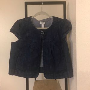 LOFT Crop Denim Jacket